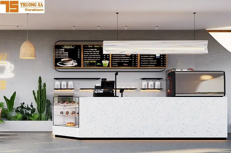 Thiết kế quầy bar cafe đẹp