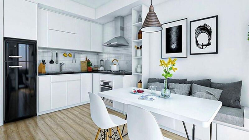 Thi Công Nội Thất Phòng Bếp Nhà Phố 12 Thiết kế thi công nội thất phòng bếp