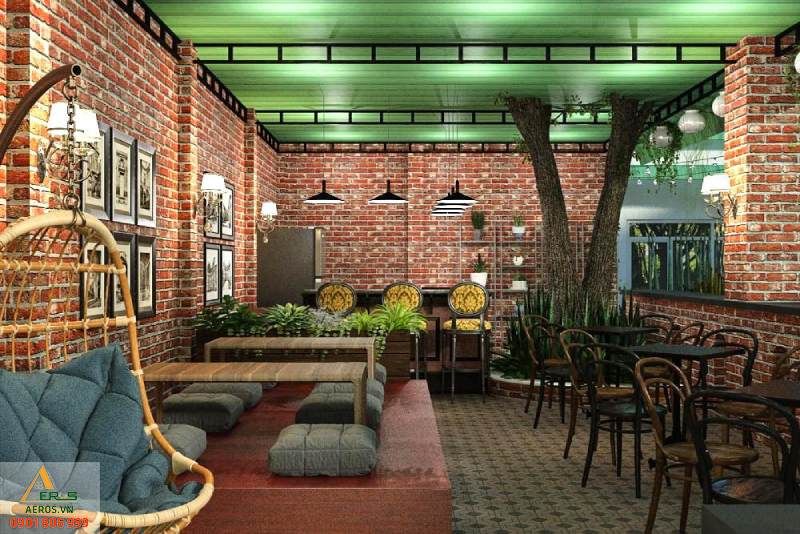 Thi Công Quán Cafe Tại Củ Chi 11 Thiết kế thi công nội thất quán cafe của anh Trung tại Củ Chi