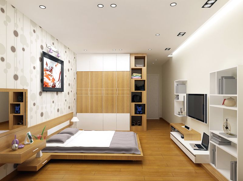 Mẫu thiết kế nội thất 3D căn hộ