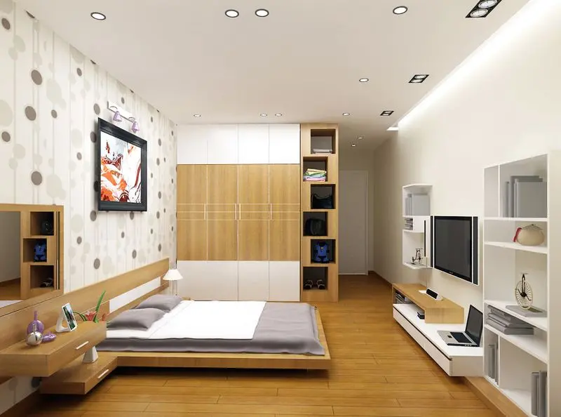 Mẫu thiết kế nội thất 3D căn hộ