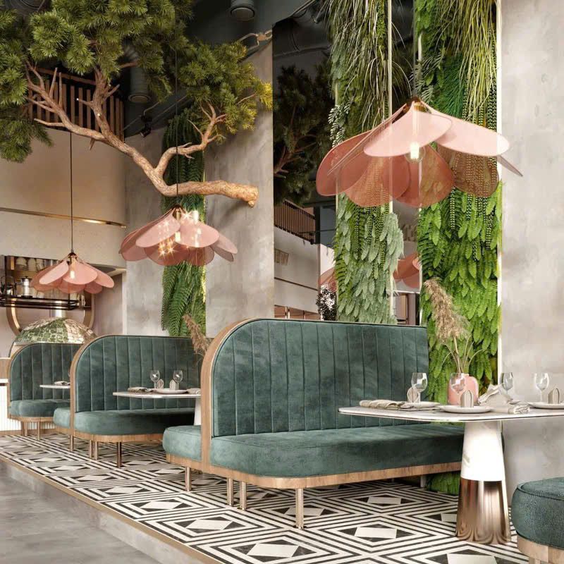 Thi Công Quán Cafe Tại Nhà Bè 12 Hình ảnh quán cafe xanh tại Nhà Bè