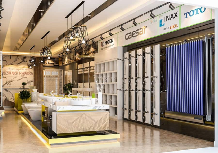 Thi công nội thất showroom đẹp Đà Nẵng