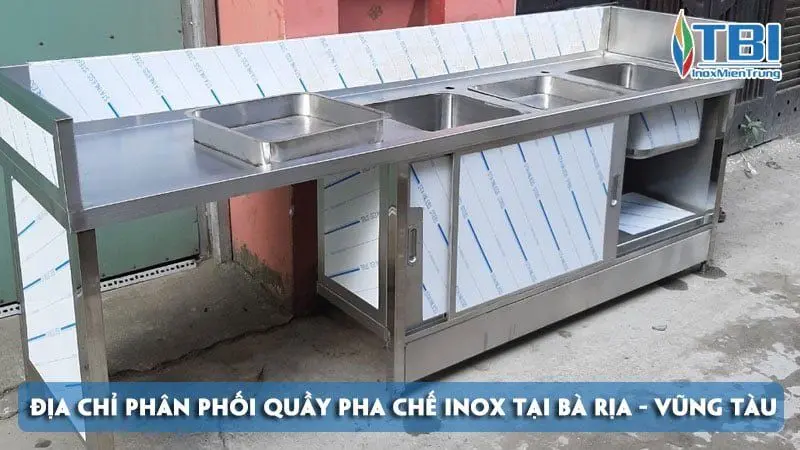 Top 10 địa chỉ phân phối quầy pha chế inox tại Bà Rịa Vũng Tàu giá tốt