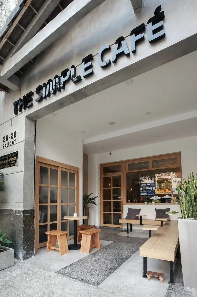 Thi công decor quán cafe 70m2 tại Tân Bình