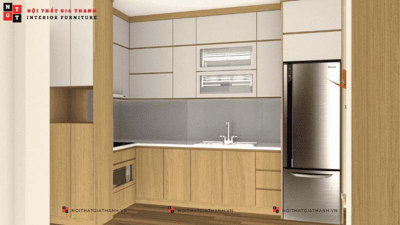 Tủ bếp melamine
