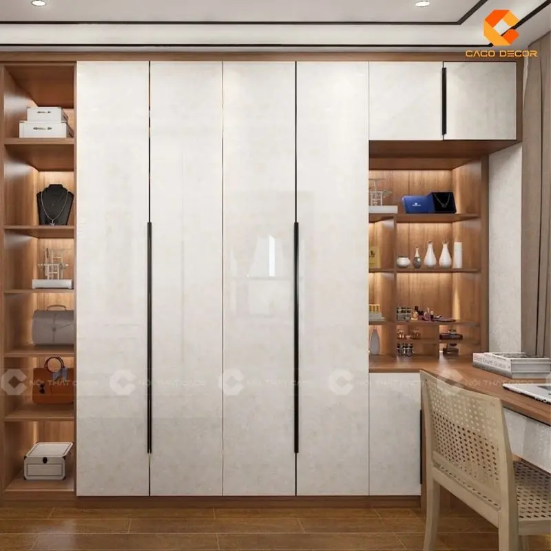 Tủ quần áo âm tường đẹp cao cấp