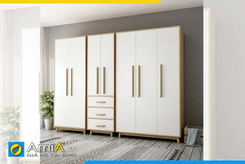 Tủ quần áo gia đình lớn