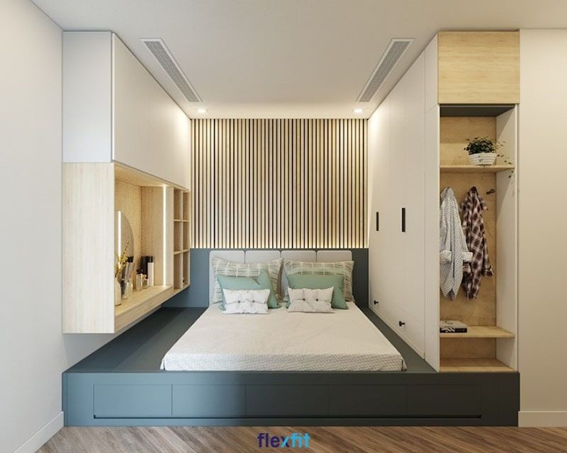 Tủ quần áo liên giường