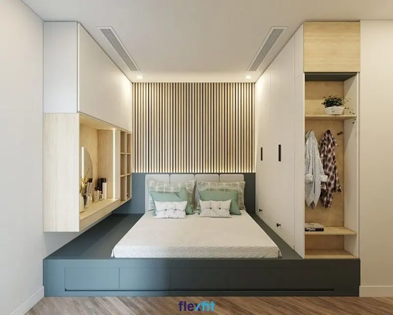 Tủ quần áo liên giường