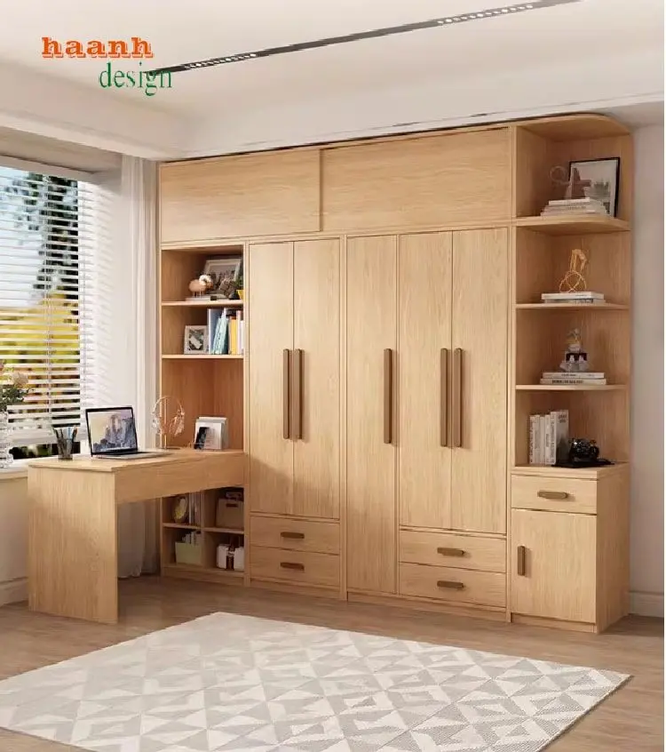 Hình ảnh tủ quần áo trẻ em gỗ công nghiệp