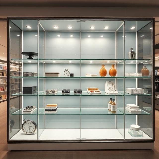 tủ trưng bày kết hợp đèn led (5) tủ trưng bày kết hợp đèn led (5)