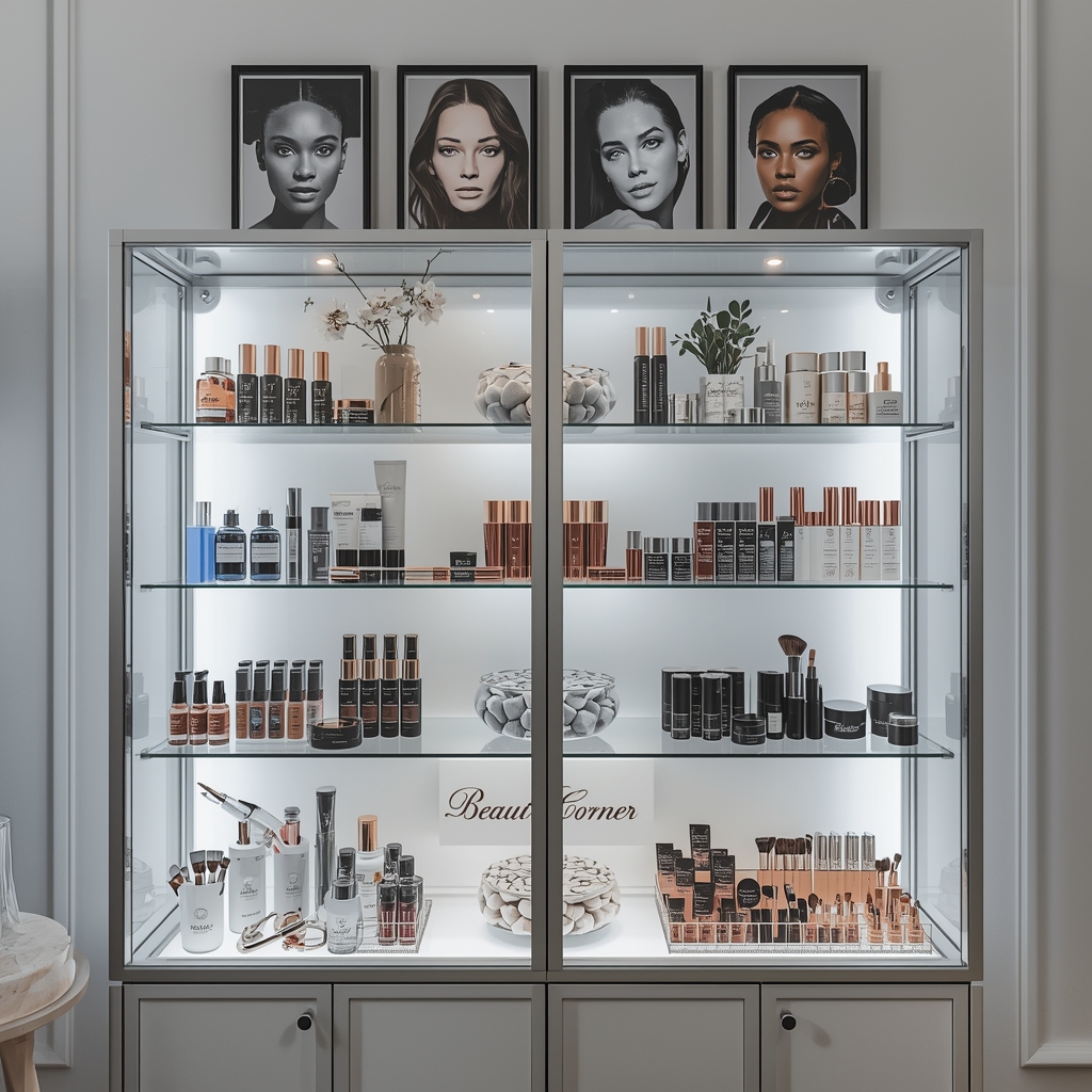 tủ trưng bày mỹ phẩm (4) tủ trưng bày mỹ phẩm (4)