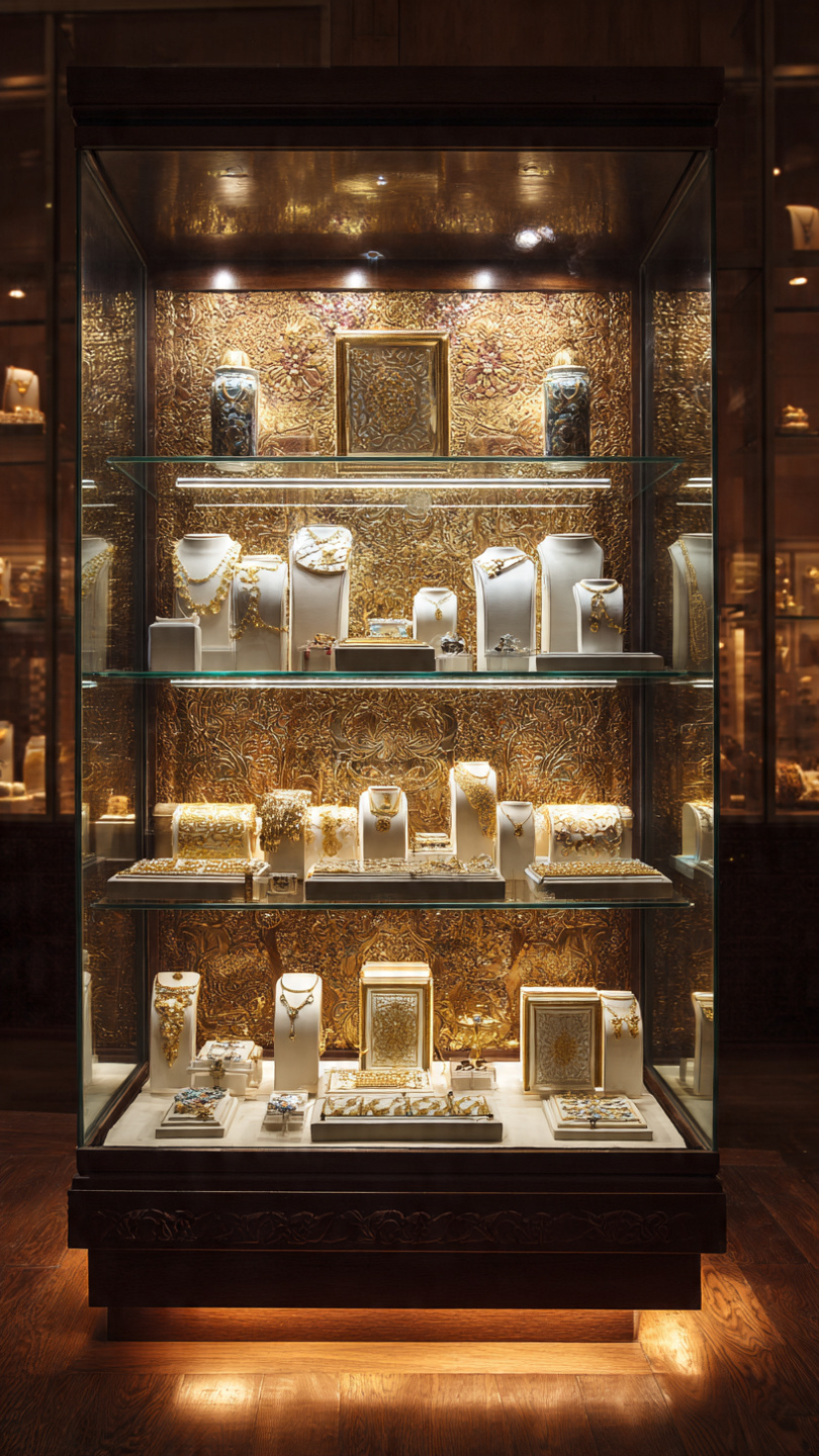 tủ trưng bày vàng bạc (3) tủ trưng bày vàng bạc (3)