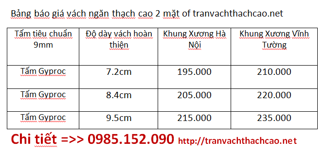 vach-thach-cao-2-mat-gia-bao-nhieu-laho-Tavn Vách thạch cao 2 mặt giá bao nhiêu