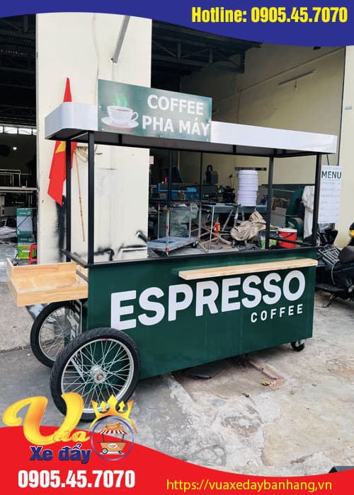 Xe bán cafe mang đi