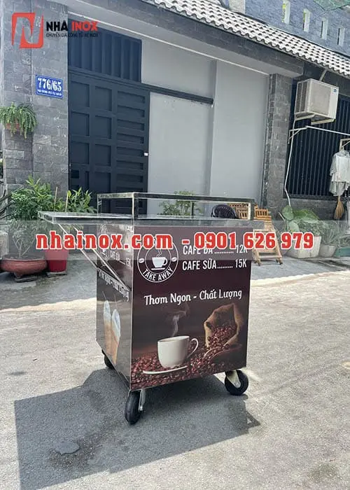Xe cafe bán hàng