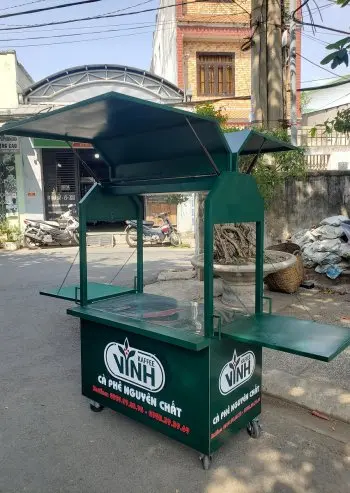 Xe bán cafe chắc chắn