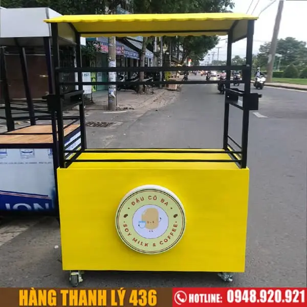 Xe cafe dễ di chuyển