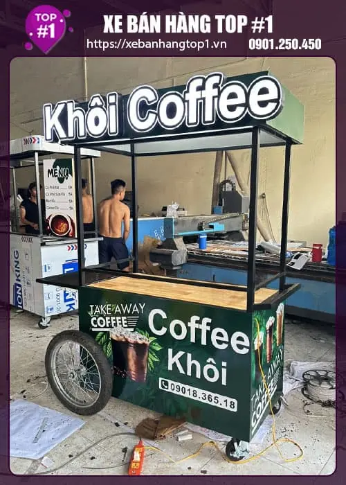 Xe cafe gọn nhẹ