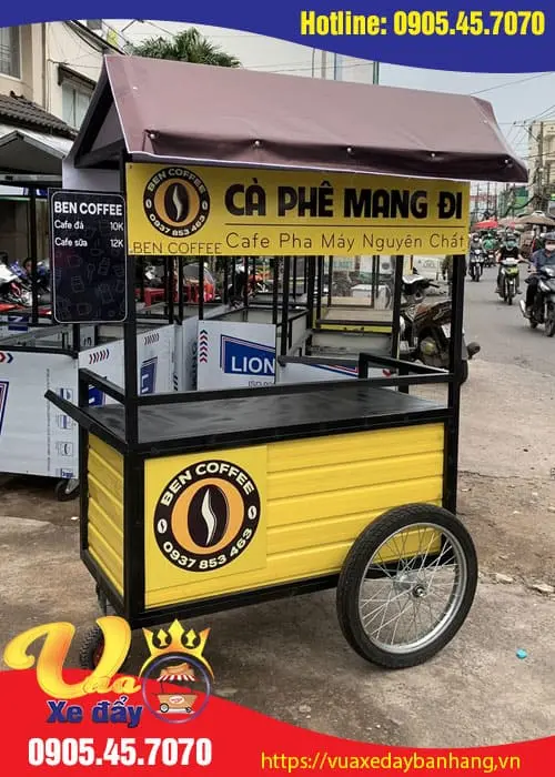Xe cafe mang đi 1m