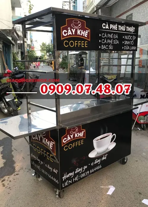 Mẫu xe cafe đẹp