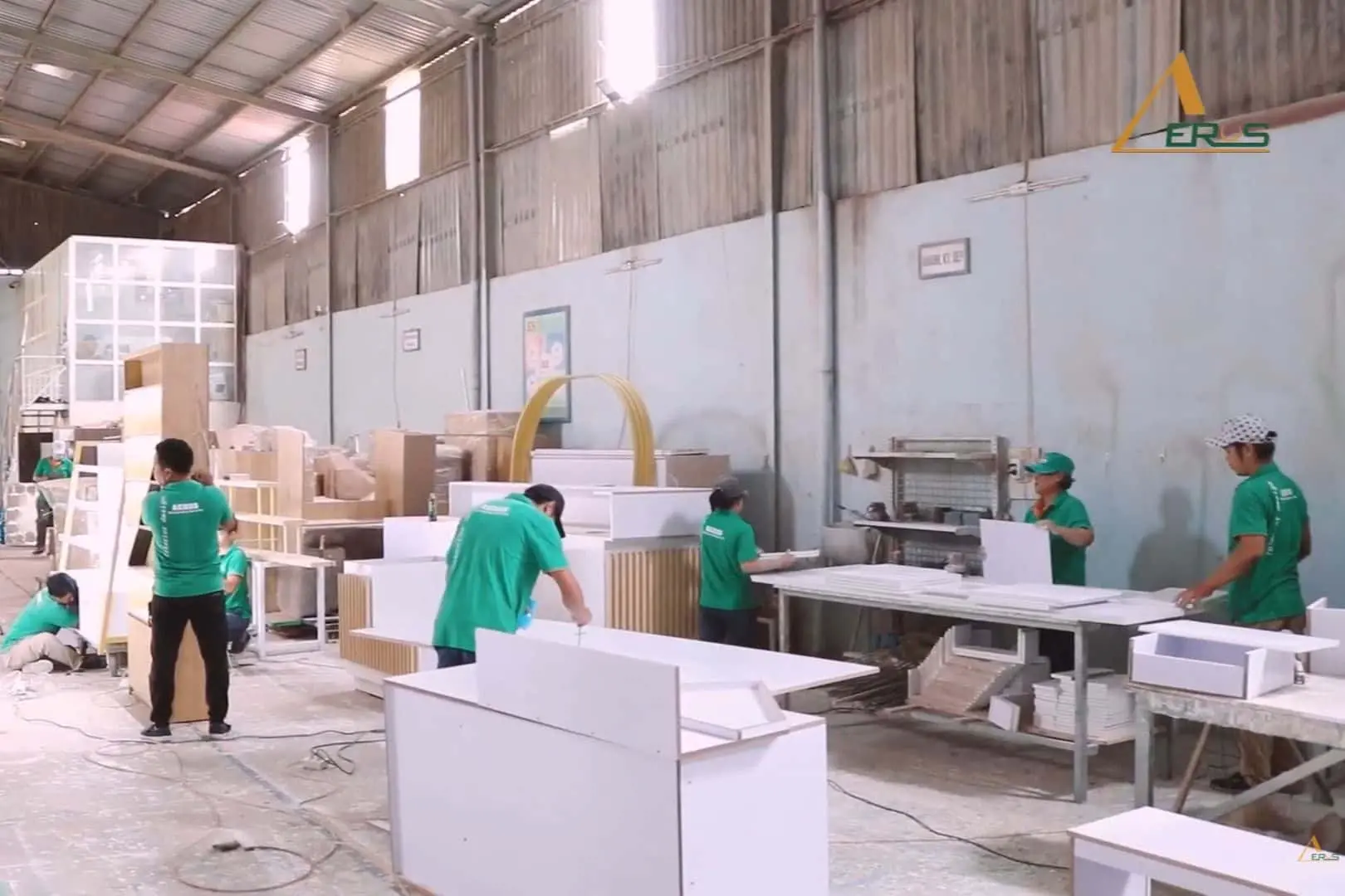 Xưởng sản xuất nội thất Bình Dương