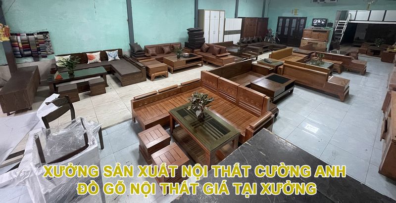 xưởng nội thất gỗ chung cư 11 Xưởng nội thất Cường Anh