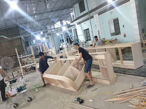 Quy trình sản xuất nội thất