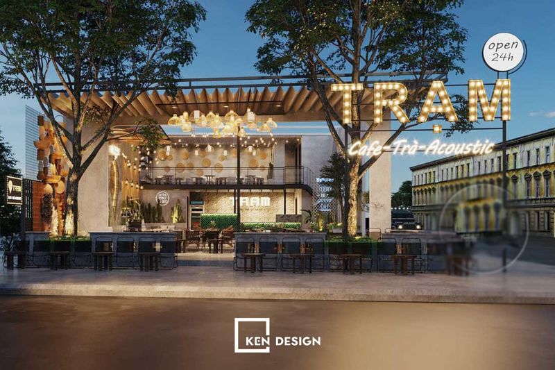 Thi Công Quán Cafe Ngoài Trời 6 Ý tưởng thiết kế quán cafe ngoài trời