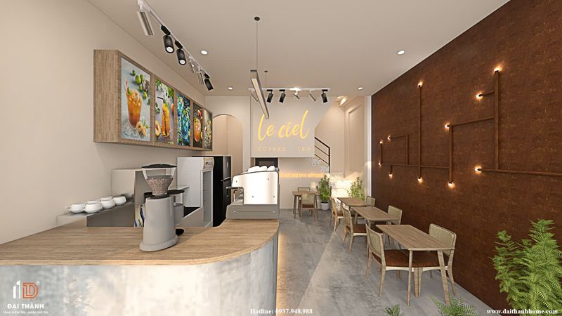 Thi Công Quán Cafe Tại Quận 3 21 Không gian quán cafe đẹp