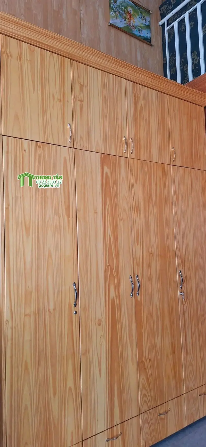 Tủ áo MDF chống Ồm